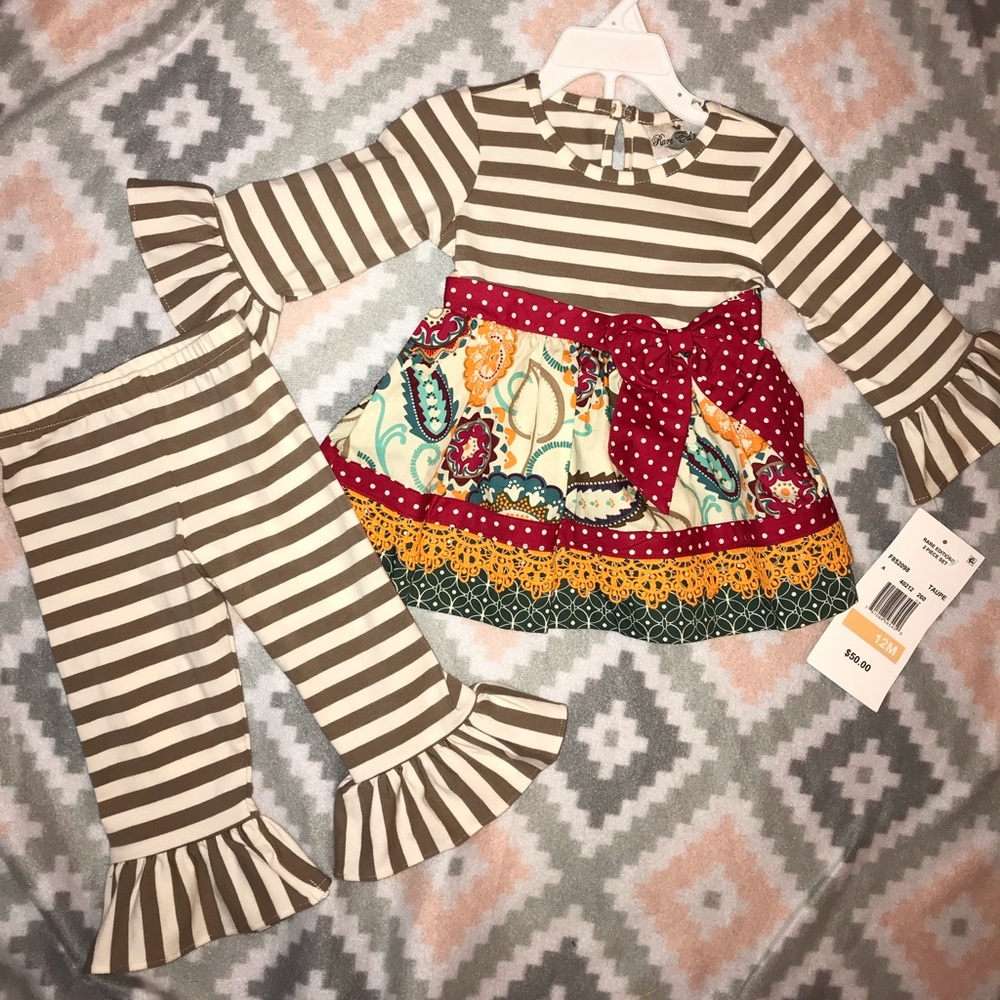 Rare Editions Ruffle Outfit
